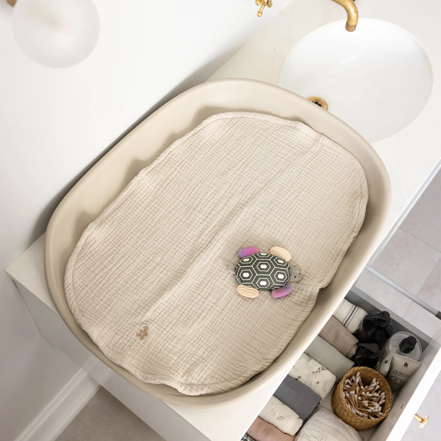 Sebra - Changing mat - Seabreeze Beige